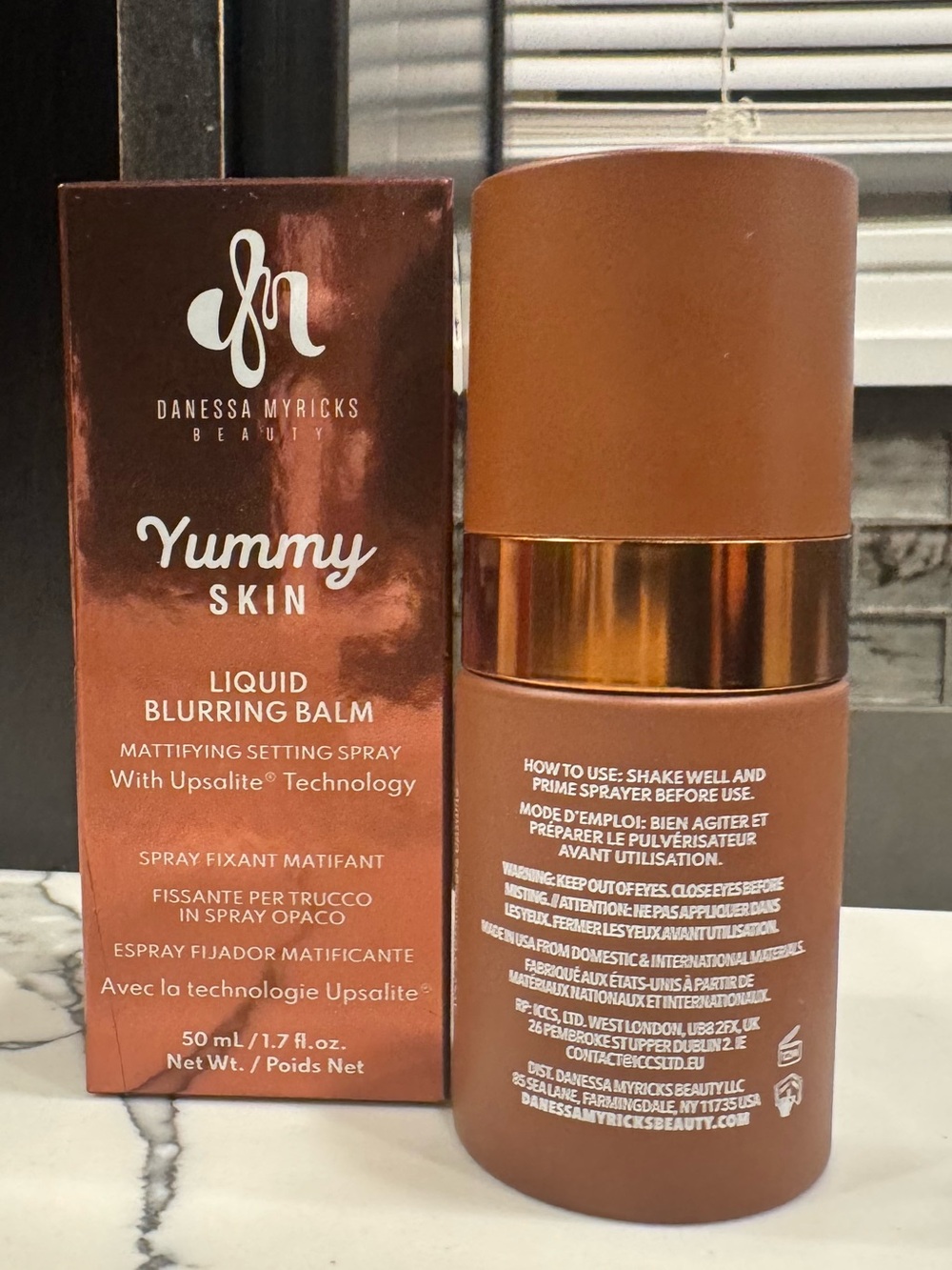 Viral Danessa Myricks Yummy Skin Liquid Blurring Balm Setting Spray NIB - Picture 4 of 6